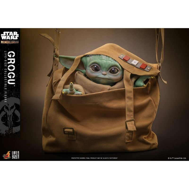Star Wars: The Mandalorian Life-Size Masterpiece Actionfigur Grogu 37 cm | 4895228620323