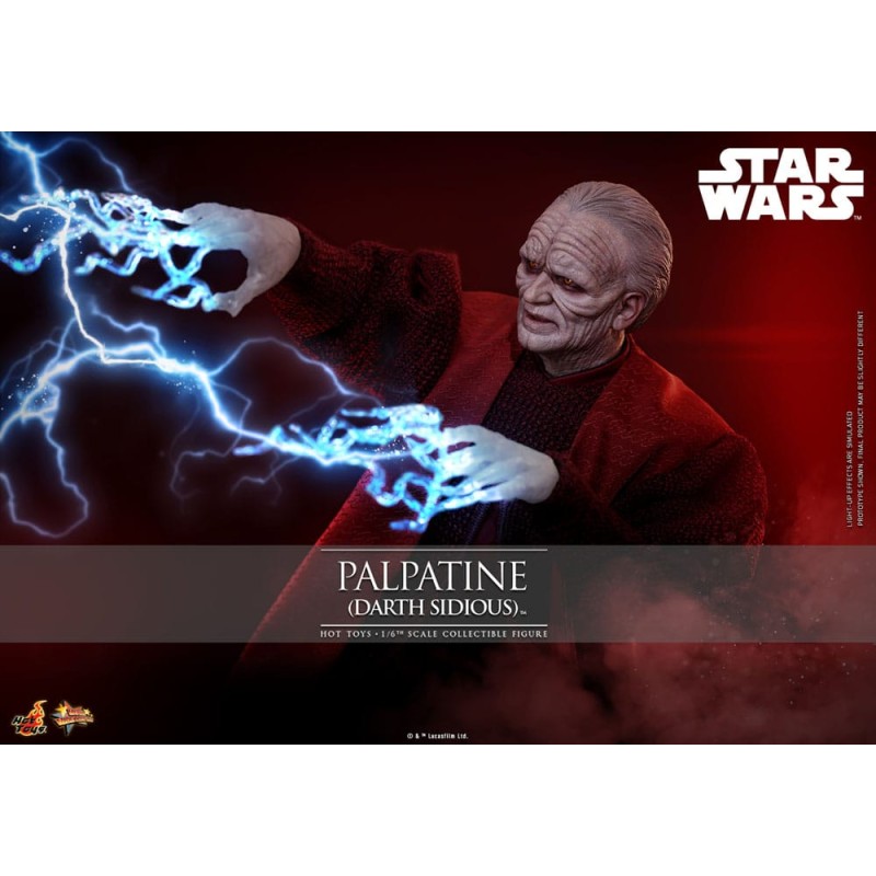 Star Wars, épisode III : La Revanche des Sith figurine 1/6 Palpatine (Darth Sidious) 29 cm | 4895228621610