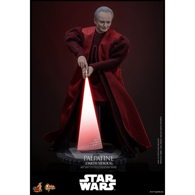 Star Wars, épisode III : La Revanche des Sith figurine 1/6 Palpatine (Darth Sidious) 29 cm | 4895228621610