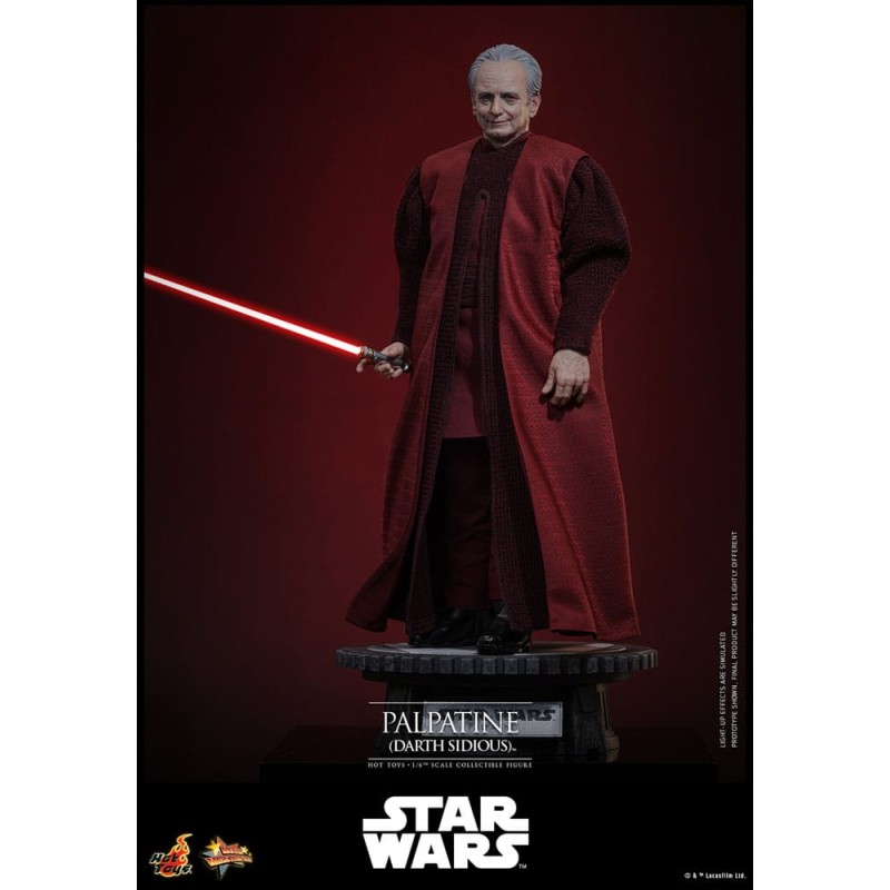 Star Wars, épisode III : La Revanche des Sith figurine 1/6 Palpatine (Darth Sidious) 29 cm | 4895228621610