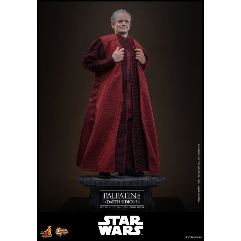 Star Wars, épisode III : La Revanche des Sith figurine 1/6 Palpatine (Darth Sidious) 29 cm | 4895228621610