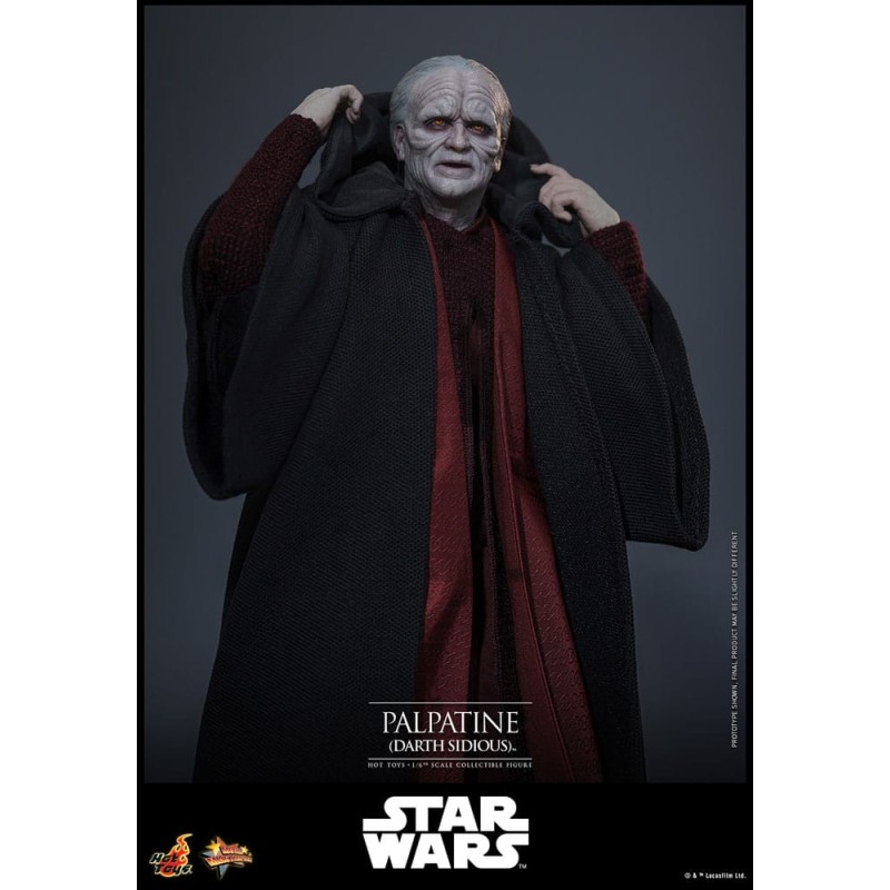 Star Wars, épisode III : La Revanche des Sith figurine 1/6 Palpatine (Darth Sidious) 29 cm | 4895228621610