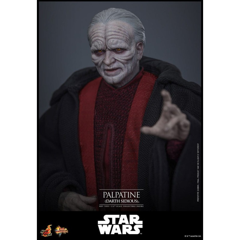 Star Wars, épisode III : La Revanche des Sith figurine 1/6 Palpatine (Darth Sidious) 29 cm | 4895228621610