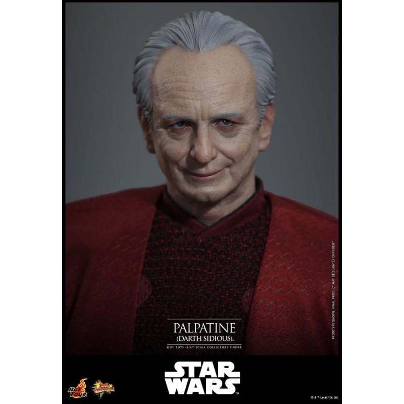 Star Wars, épisode III : La Revanche des Sith figurine 1/6 Palpatine (Darth Sidious) 29 cm | 4895228621610