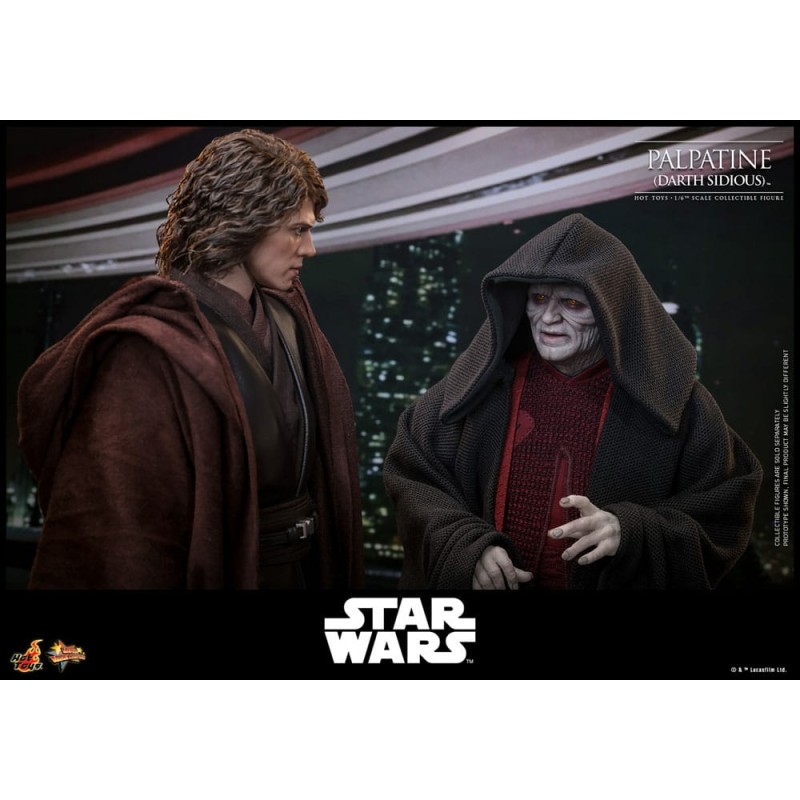Star Wars, épisode III : La Revanche des Sith figurine 1/6 Palpatine (Darth Sidious) 29 cm | 4895228621610