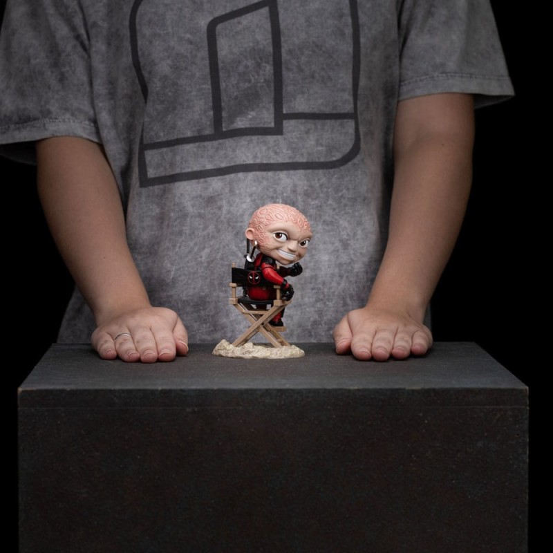 Deadpool et Wolverine figurine Mini Co. PVC Deadpool Unmasked 13 cm  | 0618231955794