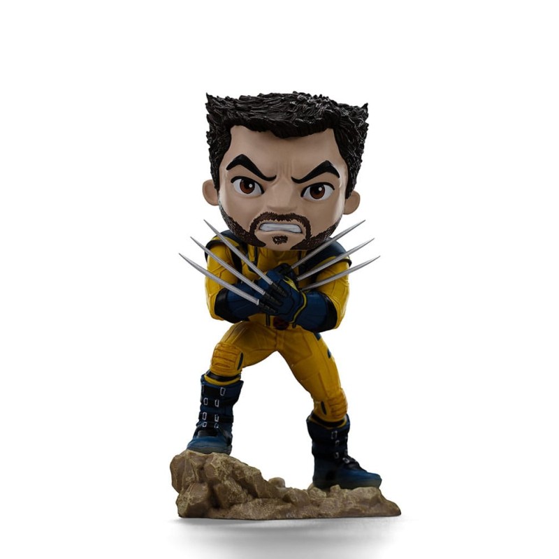 Deadpool & Wolverine Mini Co. PVC Figure Deadpool and Wolverine set Unmasked 14 cm  | 0618231955817