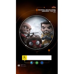 Deadpool & Wolverine Mini Co. PVC Figure Deadpool and Wolverine set Unmasked 14 cm  | 0618231955817