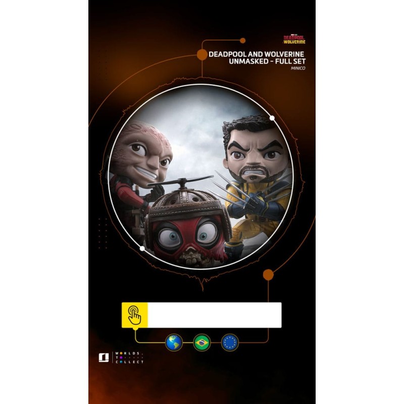 Deadpool & Wolverine Mini Co. PVC Figure Deadpool and Wolverine set Unmasked 14 cm  | 0618231955817