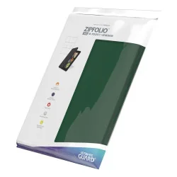 Ultimate Guard - Zipfolio 360 - 18-Pocket XenoSkin Groen | 4260250074572