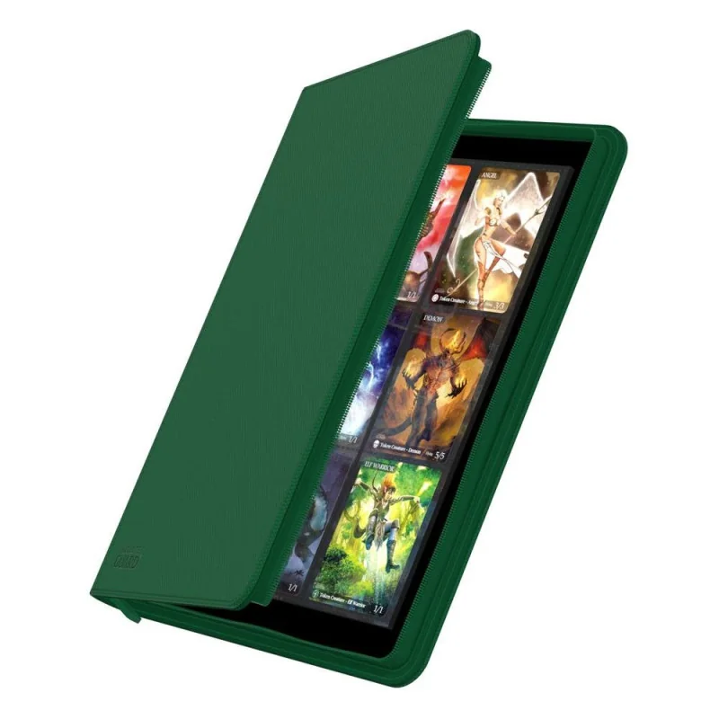 Ultimate Guard - Zipfolio 360 - 18-Pocket XenoSkin Groen | 4260250074572