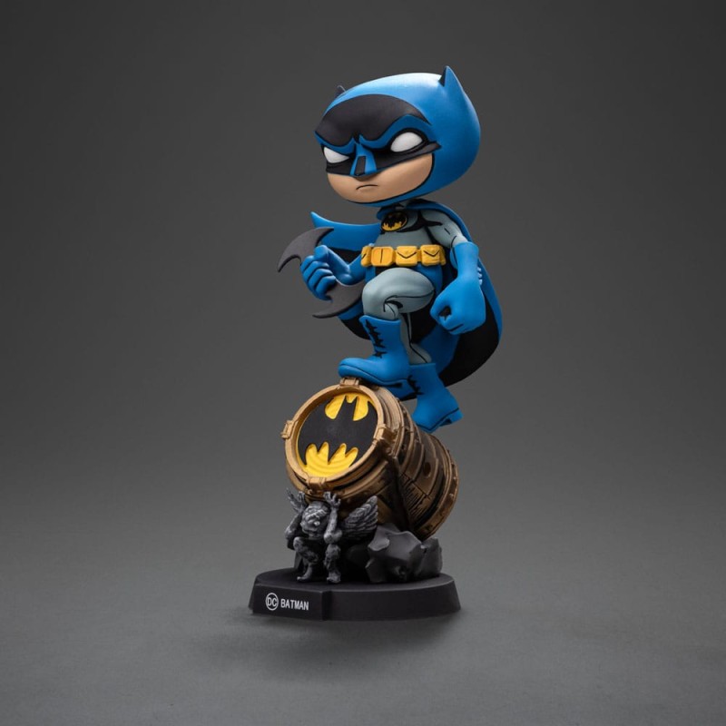 Batman figurine Mini Co. PVC Batman on Bat-Signal (Blue Variant) 15 cm | 0618231957446