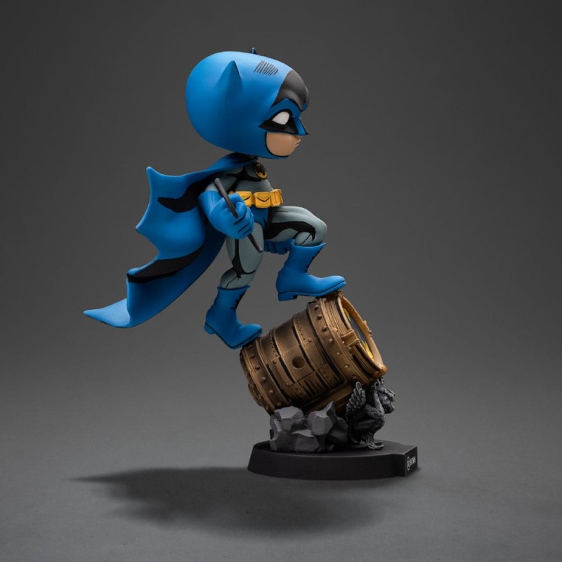 Batman Mini Co. PVC Figure Batman on Bat-Signal (Blue Variant) 15 cm | 0618231957446