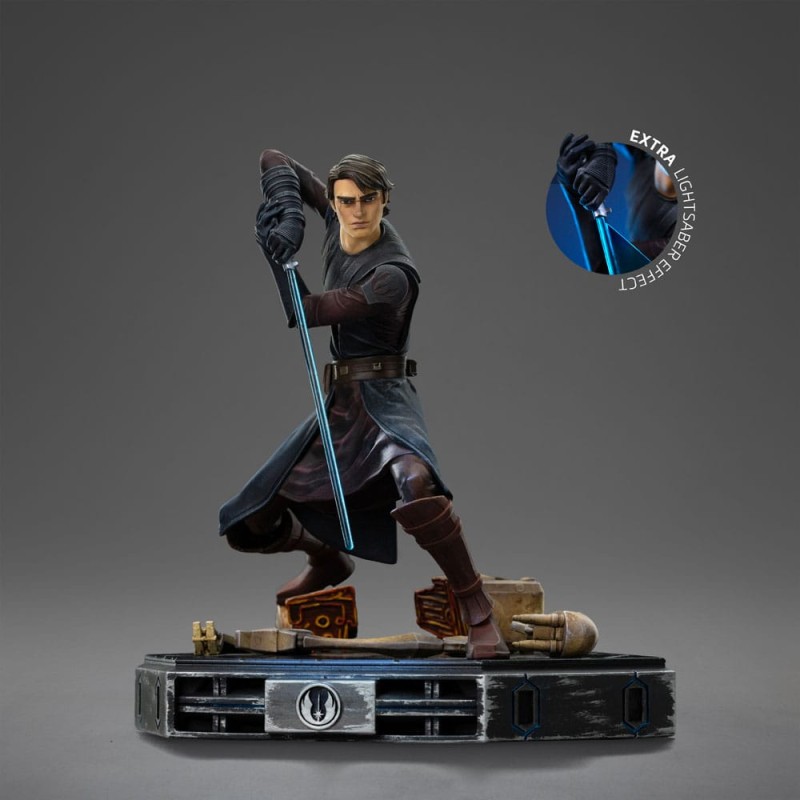 Star Wars: The Clone Wars Deluxe Art Scale Statue 1/10 Anakin Skywalker 19 cm         | 0618231957880