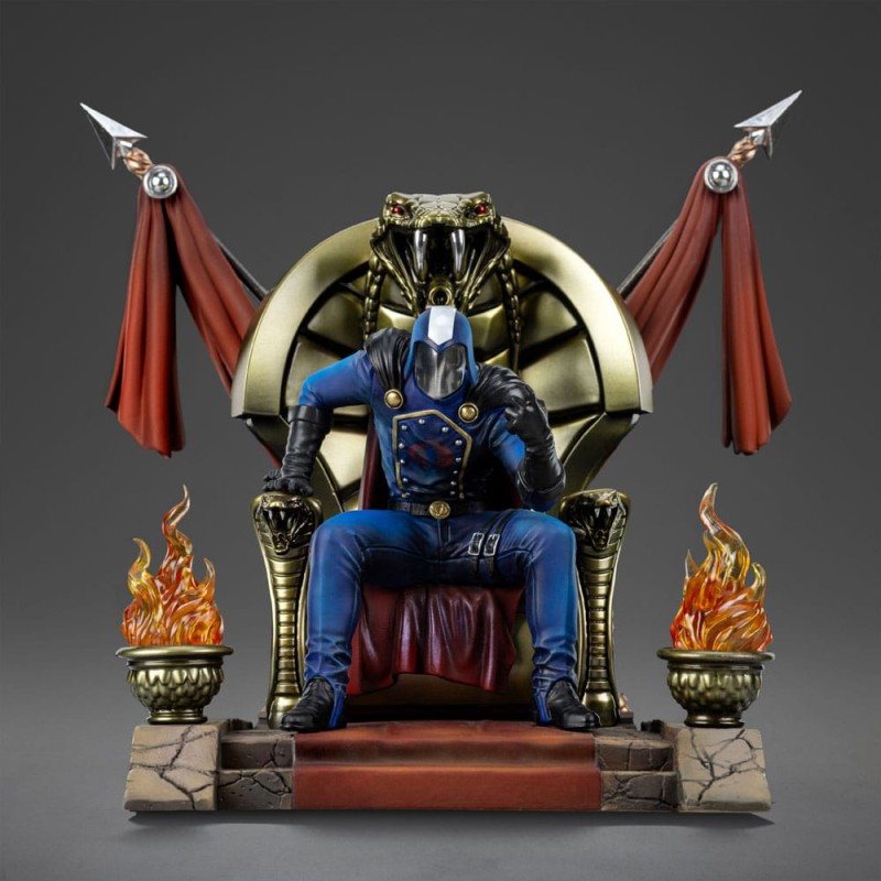 GI Joe statuette 1/10 Art Scale Cobra Commander 25 cm | 0618231959334