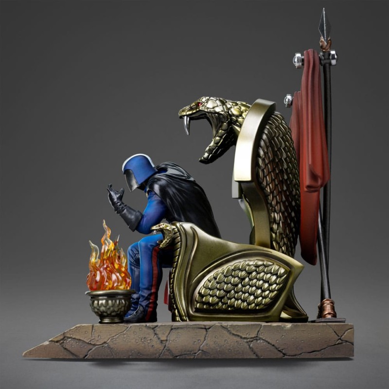 GI Joe Art Scale Statue 1/10 Cobra Commander 25 cm           | 0618231959334