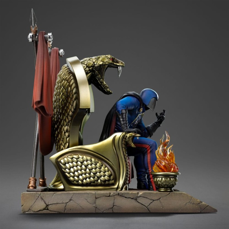 GI Joe Art Scale Statue 1/10 Cobra Commander 25 cm           | 0618231959334