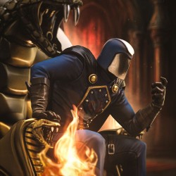 GI Joe Art Scale Statue 1/10 Cobra Commander 25 cm           | 0618231959334
