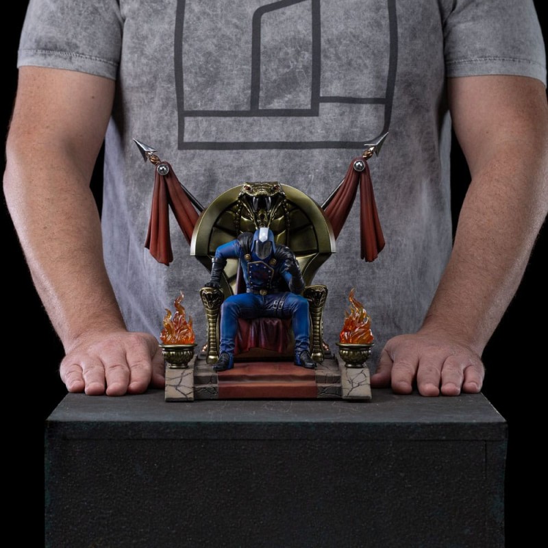 GI Joe Art Scale Statue 1/10 Cobra Commander 25 cm           | 0618231959334