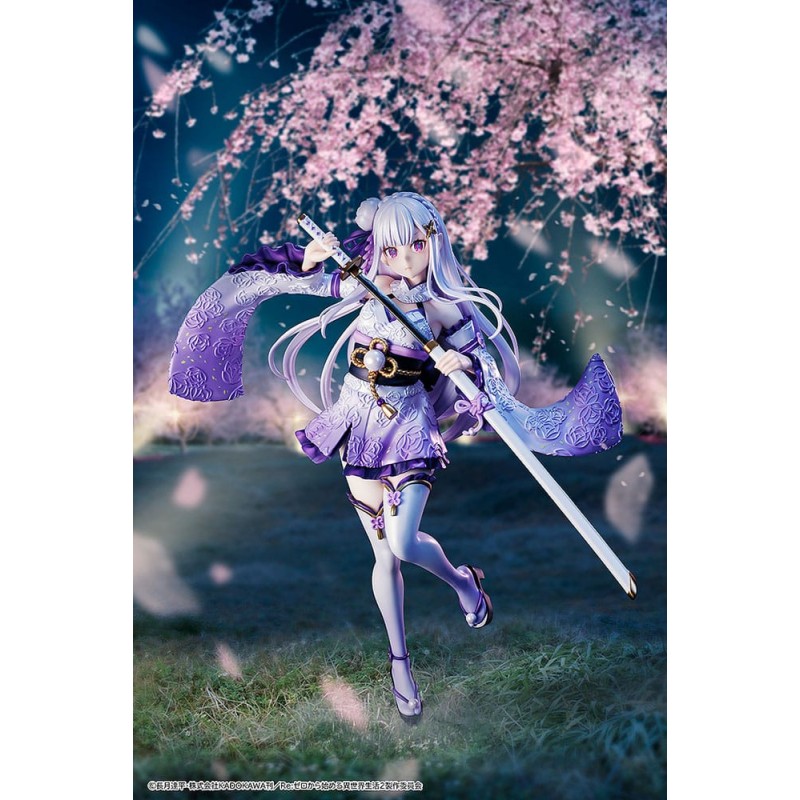 Re:ZERO -Starting Life in Another World- statuette PVC 1/7 Emilia Combat Outfit ver. 24 cm | 4935228698660