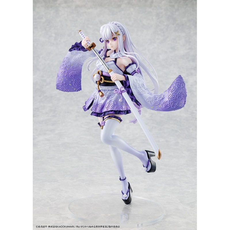 Re:ZERO -Starting Life in Another World- statuette PVC 1/7 Emilia Combat Outfit ver. 24 cm | 4935228698660