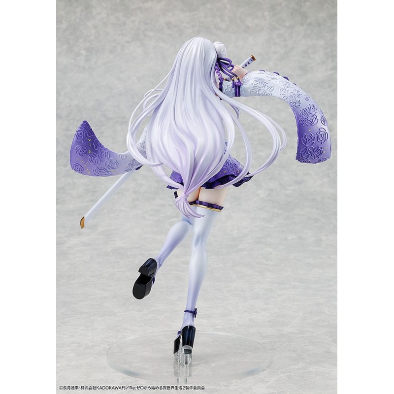 Re:ZERO -Starting Life in Another World- statuette PVC 1/7 Emilia Combat Outfit ver. 24 cm | 4935228698660