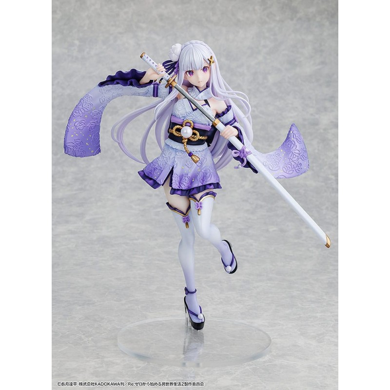 Re:ZERO -Starting Life in Another World- statuette PVC 1/7 Emilia Combat Outfit ver. 24 cm | 4935228698660