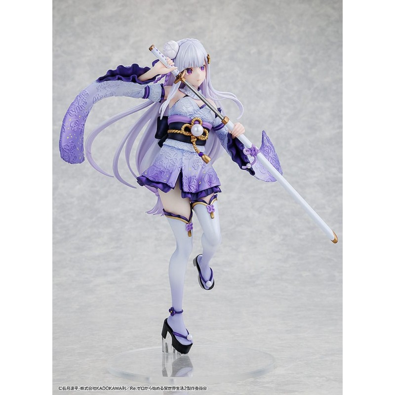 Re:ZERO -Starting Life in Another World- statuette PVC 1/7 Emilia Combat Outfit ver. 24 cm | 4935228698660