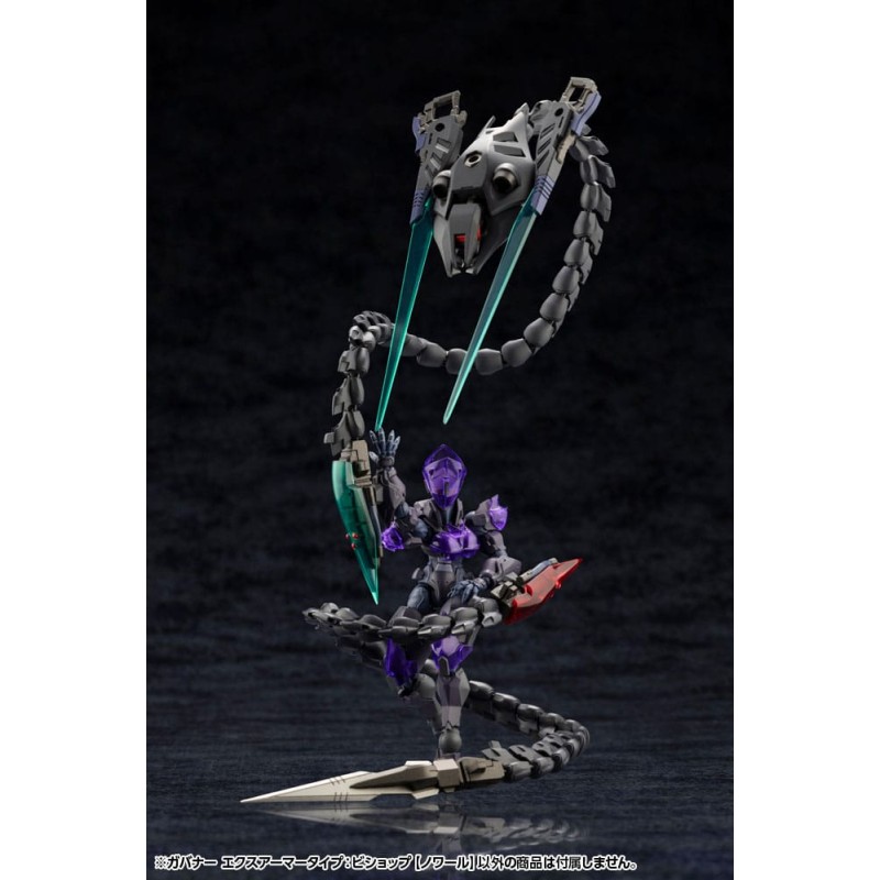 Hexa Gear figurine Plastic Model Kit 1/24 Governor Ex Armore Type: Bishop Noir 9 cm  | 4934054055715