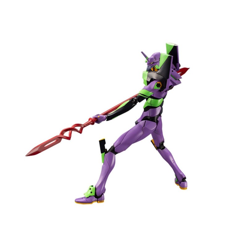 Evangelion: 3.0 + 1.0 Thrice Upon a Time figurine Plastic Model Kit 1/400 Evangelion Test Type-01 with Spear of Cassius 19 cm | 4934054048786