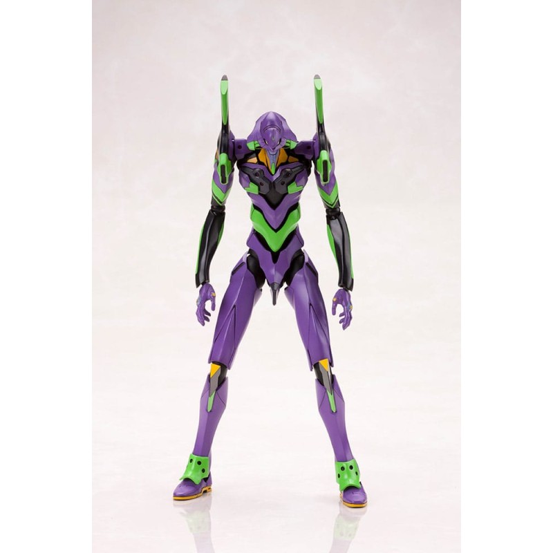 Evangelion: 3.0 + 1.0 Thrice Upon a Time figurine Plastic Model Kit 1/400 Evangelion Test Type-01 with Spear of Cassius 19 cm | 4934054048786
