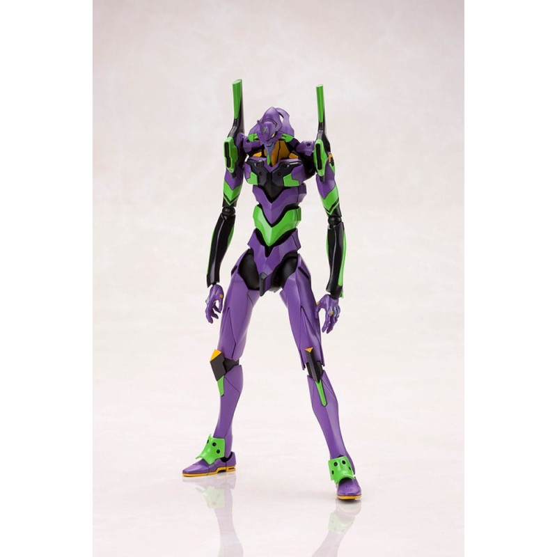 Evangelion: 3.0 + 1.0 Thrice Upon a Time figurine Plastic Model Kit 1/400 Evangelion Test Type-01 with Spear of Cassius 19 cm | 4934054048786