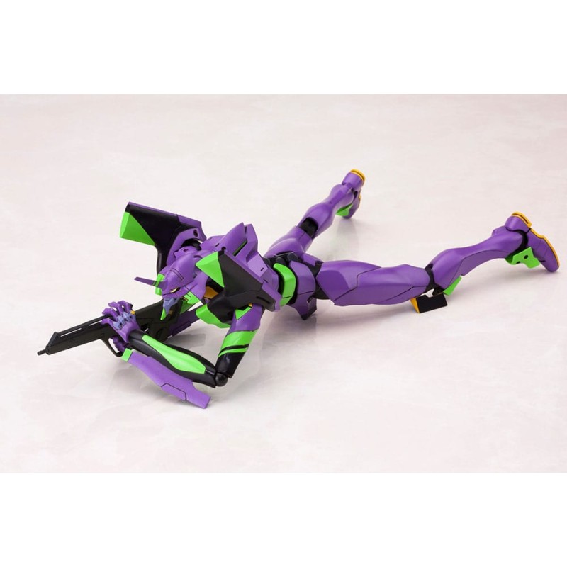 Evangelion: 3.0 + 1.0 Thrice Upon a Time figurine Plastic Model Kit 1/400 Evangelion Test Type-01 with Spear of Cassius 19 cm | 4934054048786