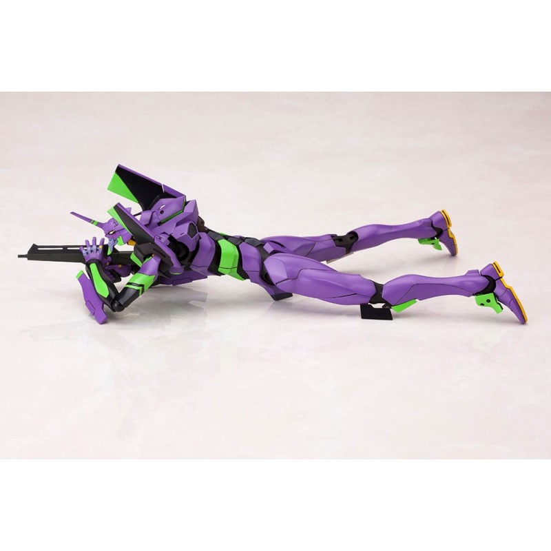 Evangelion: 3.0 + 1.0 Thrice Upon a Time figurine Plastic Model Kit 1/400 Evangelion Test Type-01 with Spear of Cassius 19 cm | 4934054048786