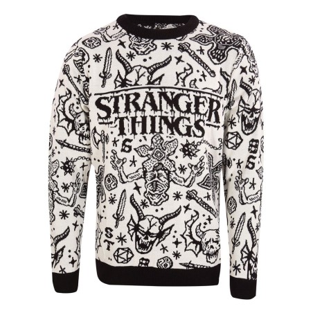 Stranger Things Sweatshirt Christmas Jumper Collage (XL) | 5056599748255