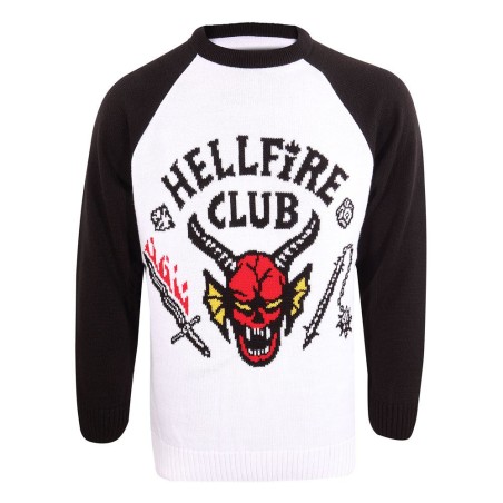 Stranger Things Sweatshirt Christmas Jumper Hellfire Club (XL) | 5056599748408