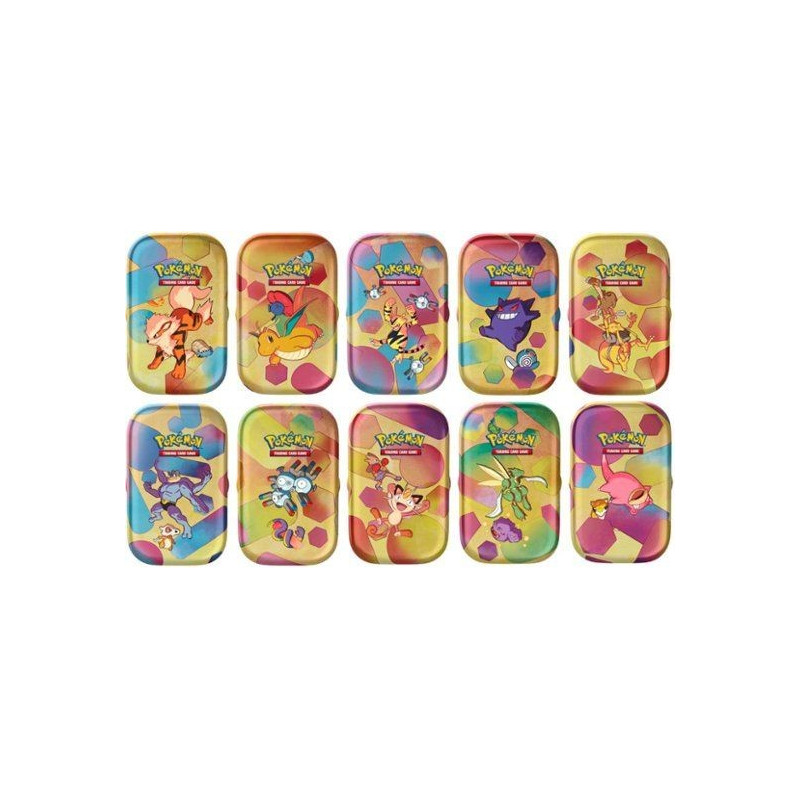 Pokémon - Ecarlate et Violet 151 (EV3.5) - Mini Tin Display (10packs) FR
