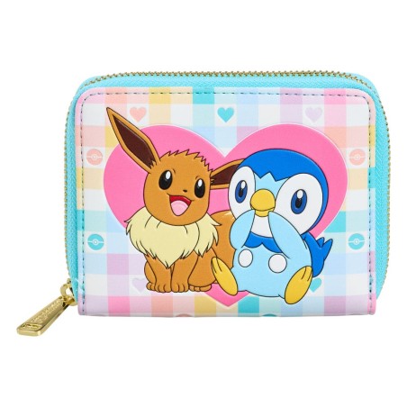 Pokemon by Loungefly Porte-monnaie Piplup and Eevee Friends  | 0671803467156