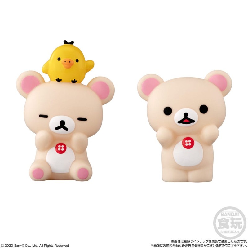 Rilakkuma Friends Soft Vinyl Figures 6 cm Wave 4 Display (12) | 4549660464532