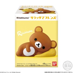Rilakkuma Friends Soft Vinyl Figures 6 cm Wave 4 Display (12) | 4549660464532