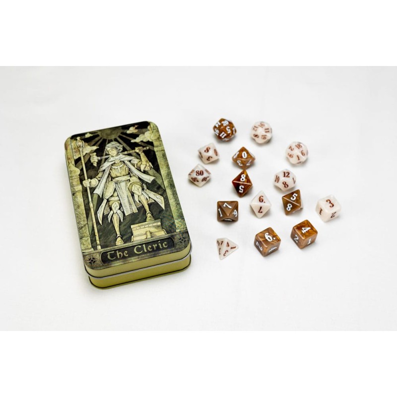 Pack dés Character Class Classic RPG Cleric (14) | 0789554769693
