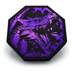 CritStones Arena Dice Tray Purple Dragon  | 8721008309095
