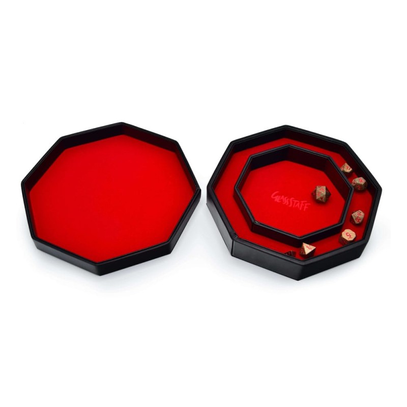 CritStones Arena Dice Tray Red Dragon | 8721008309101
