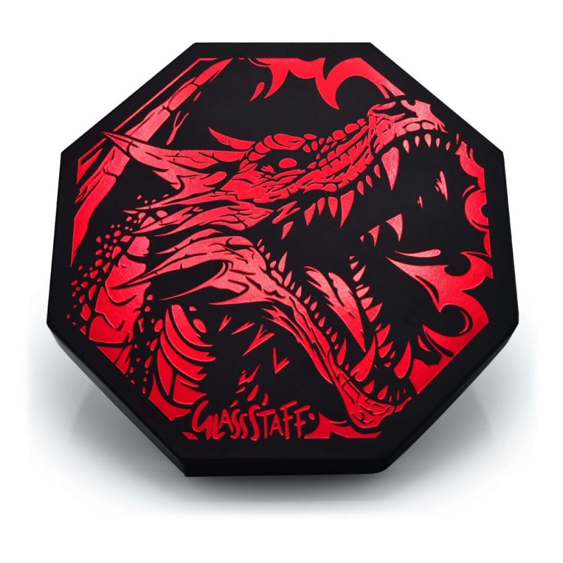 CritStones Arena Dice Tray Red Dragon | 8721008309101