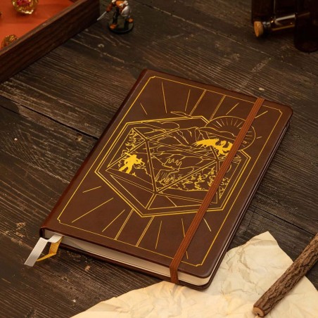 Dungeons & Dragons RPG Journal 5e Brown | 8720726467490