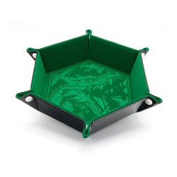 CritStones Plateau à dés pliant Dragon Skin Edition Green | 8721117601998