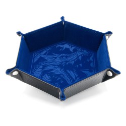 CritStones Plateau à dés pliant Dragon Skin Edition Blue | 8721117602032