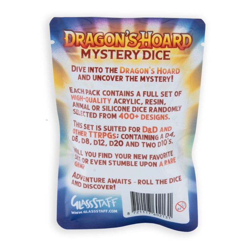 Glassstaff Dice Mytery Pouch Dragon's Hoard (7) | 8721117602131