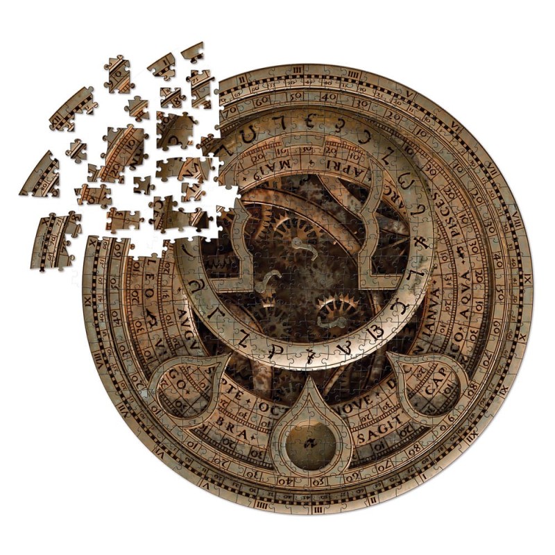 Uncharted Jigsaw Puzzle Cipher Disk Circular Deluxe (500 pieces) | 0761568013696