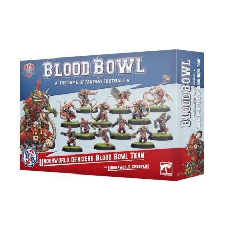 Jeu : Blood Bowl -Équipe de Blood Bowl Des Bas-fonds – Underworld Creepers

éditeur : Games Workshop